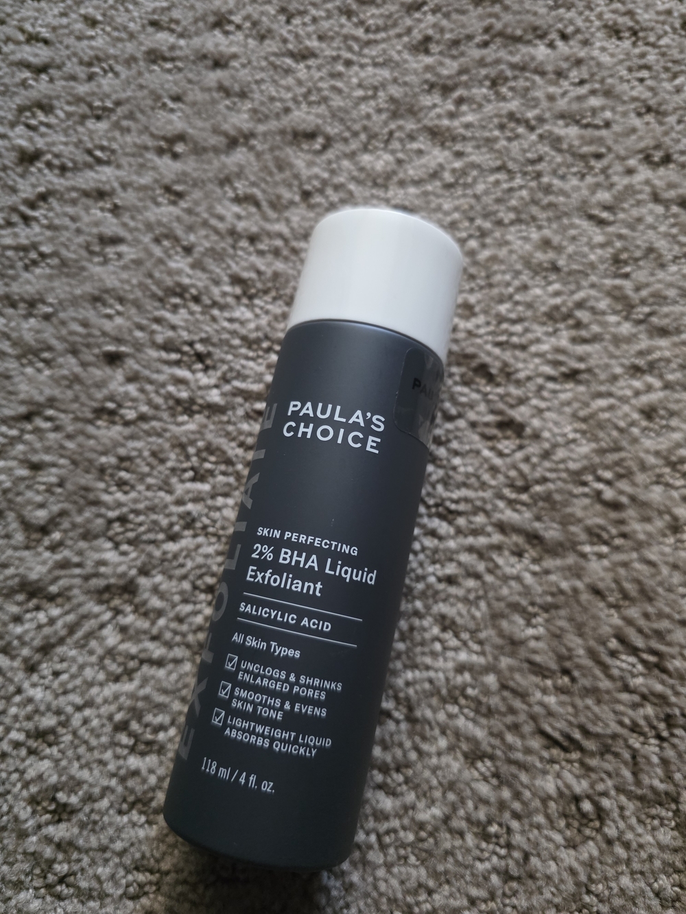 Paula's Choice Gray & White Exfoliate 2% BHA Liquid - Picture 2 of 4